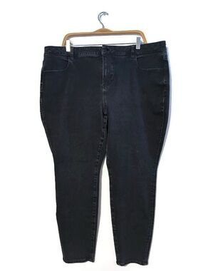 American Eagle Dream Stretch Black Hi Rise Jegging Skinny Jeans Plus size 22